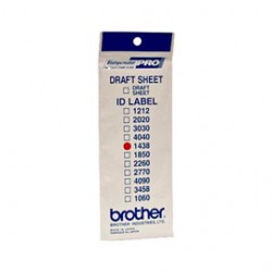 Brother - Etichette - 14x38 mm - ID1438