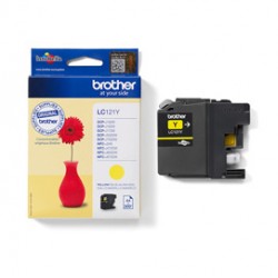 Brother - Cartuccia - Giallo - LC121Y - 300 pag