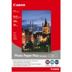CANON CARTA FOTOGRAFICA SG-201 SEMI GLOSSY 260g/m2 10x15 50 FOGLI