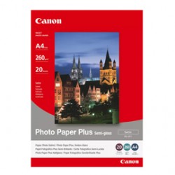 Canon - Canon Carta foto Plus Semi-Gloss satinata SG-201 - A4 - 20 Fg - 260gr - 1686B021
