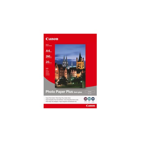 Canon - Canon Carta fotografica Plus Semi-Gloss SG-201 - A4 - 20 Fogli - 1686B021