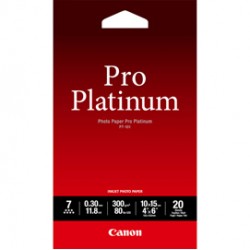 Canon - Carta fotografica PT-101 Pro Platinum - 4 x 6 " - 20 Fogli - 2768B013