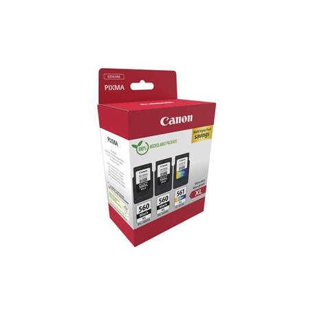 Canon Cartuccia Ink MultiPack PG-560XLx2/CL-561XL