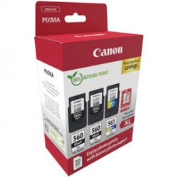 Canon Cartuccia Ink PG-560XLx2/CL-561XL+Conf. fogli