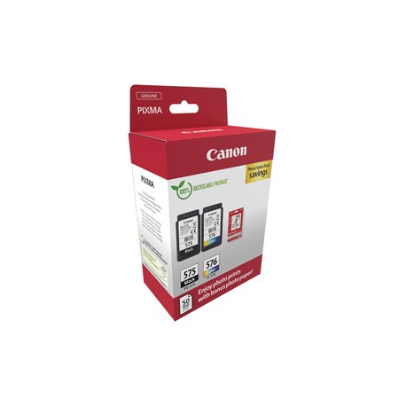 Canon - Cartuccia Ink PG-575/CL-576 - con Confezione fogli - 5438C004