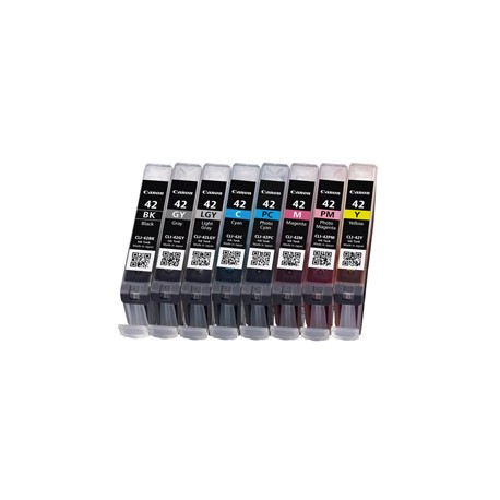 Canon - Confezione 8 cartucce ink - C/M/Y/K/C PH/M PH/R/V - 6384B010