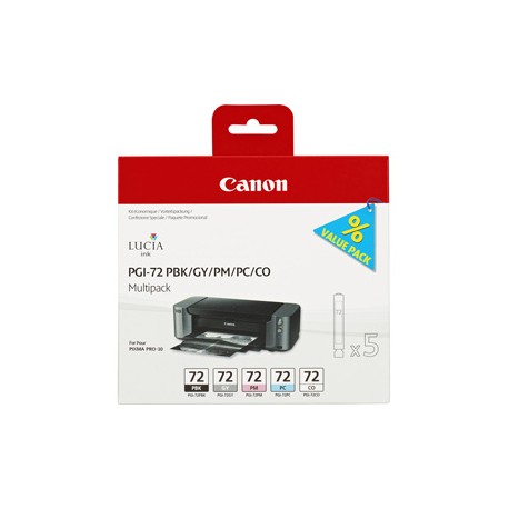 Canon - Cartucce ink - K PH/GR/M/C PH - 6403B007