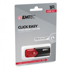 Emtec - Memoria USB B110 USB 3.2 ClickEasy - rosso - ECMMD16GB113 - 16 GB
