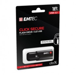 Emtec - Memoria USB B120 Click&Secure - ECMMD16GB123 - 16 GB