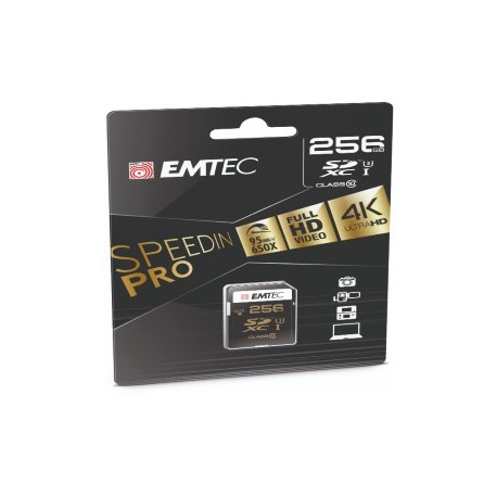 Emtec - SD Speedin USH-1 U3 - ECMSD256GXC10SP - 256GB