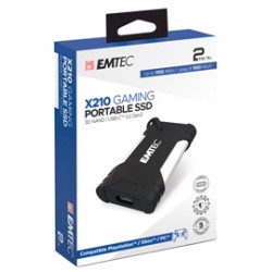 Emtec SSD 3.2Gen2 X210 2TB Portatile Gaming