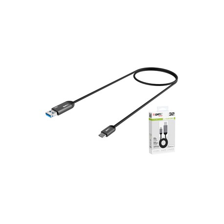 Emtec - Usb 3.1 Duo Type-C - Nero - ECMMD32GT753C - 32GB