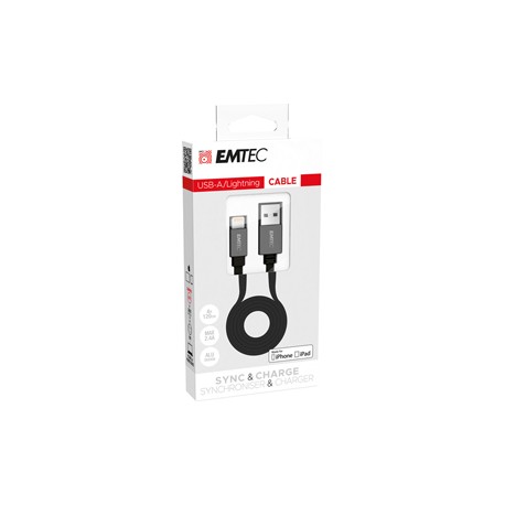 Emtec - Cavo USB-A to Lightning T700 - ECCHAT700AP