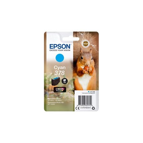 Epson - Cartuccia ink - 378 - Ciano - C13T37824010 - 360 pag