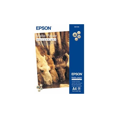 Epson - Matte Paper Heavy Weight - A4 - 50 Fogli - C13S041256