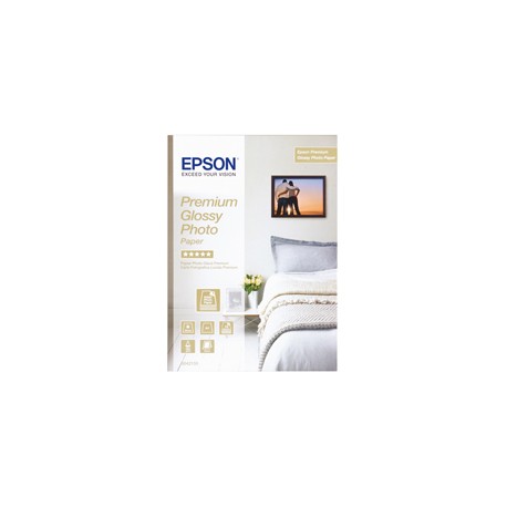 Epson - Premium Glossy Photo Paper - A4 - 15 Fogli - C13S042155