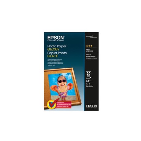 Epson - Photo Paper Glossy - A3+ - 20 Fogli - C13S042535