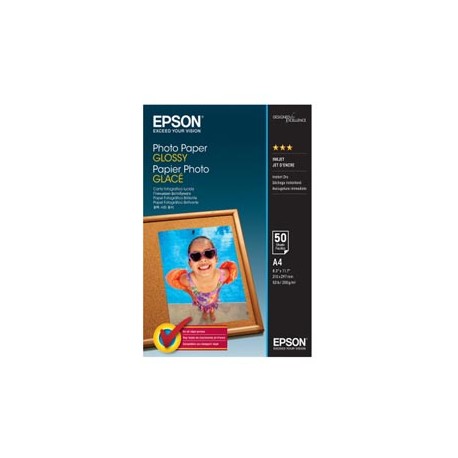 Epson - Photo Paper Glossy - A4 - 50 Fogli - C13S042539