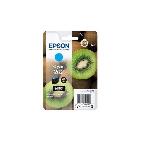 Epson - Cartuccia ink - 202 - Ciano - C13T02F24010 - 4,1ml