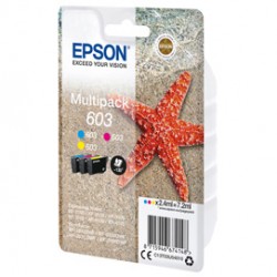 Epson -  Cartuccia ink - 603 - C/M/Y - C13T03U54010 - 130 pag cad.