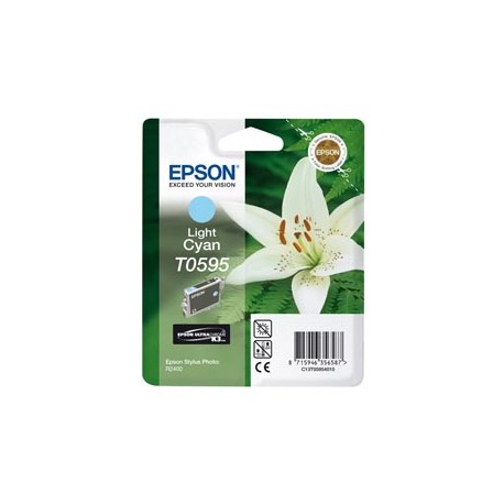 Epson - Cartuccia ink - Ciano chiaro - T0595 - C13T05954010 - 13ml
