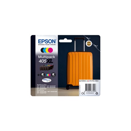 Epson - Multipack cartucce ink - 405XL - C/M/Y/K - 1.100 pag cad.