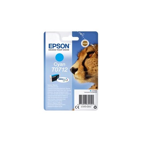 Epson - Cartuccia ink - Ciano - T0712 - C13T07124012 - 5,5ml