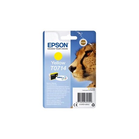 Epson - Cartuccia ink - Giallo - T0714 - C13T07144012 - 5,5ml