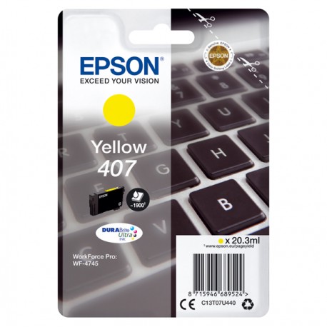 Epson - Cartuccia Ink - Giallo - C13T07U440 - 38,1 ml