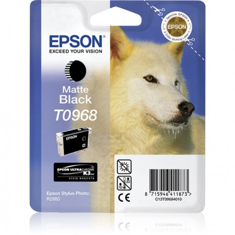 Epson - Cartuccia ink - Nero opaco - T0968 - C13T09684010 - 11,4ml