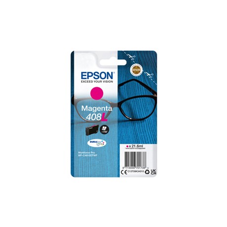 Epson - Cartuccia DuraBrite Ultra 408L - Magenta - C13T09K34010