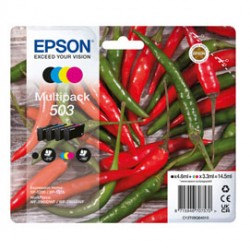 Epson - Multipack Cartucce - 503 - BK/C/M/Y - C13T09Q64010