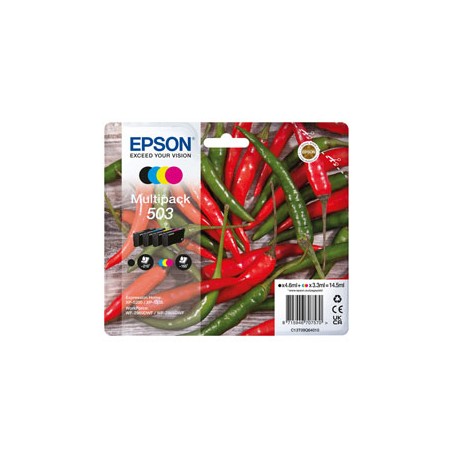 Epson - Multipack Cartucce - 503 - BK/C/M/Y - C13T09Q64010