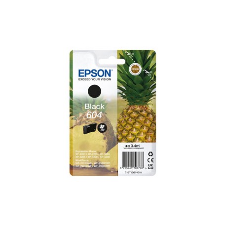 Epson - Cartuccia - Nero - 604 - C13T10G14010 - 3,4 ml