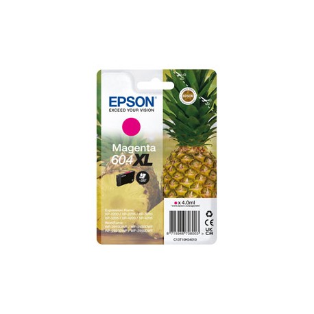 Epson - Cartuccia - Magenta - 604XL - C13T10H34010 - 4 ml