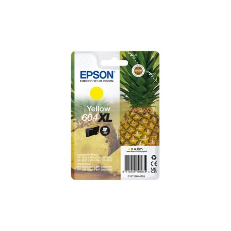 Epson - Cartuccia - Giallo - 604XL - C13T10H44010 - 4 ml