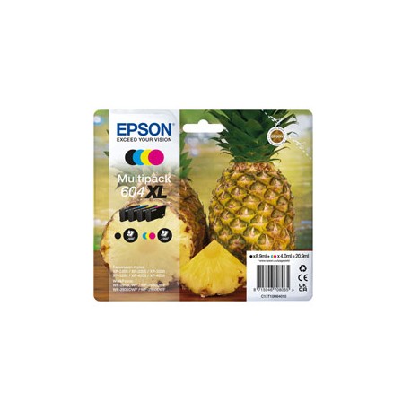 Epson - Multipack Cartucce - 604XL - BK/C/M/Y - C13T10H64010