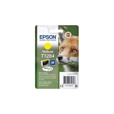 Epson - Cartuccia ink - Giallo - T1284 - C13T12844012 - 3,5ml