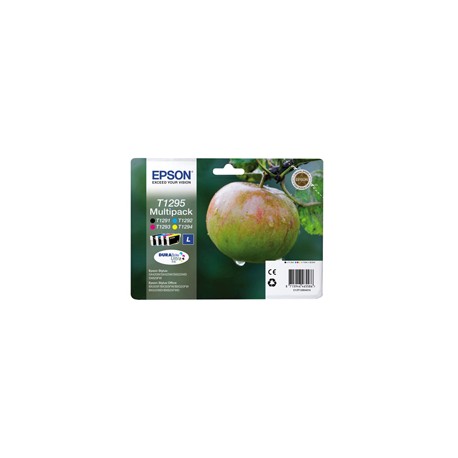 Epson - Multipack Cartuccia ink - C/M/Y/K - T1295 - C13T12954012 - C/M/Y 11,2ml - K 7ml