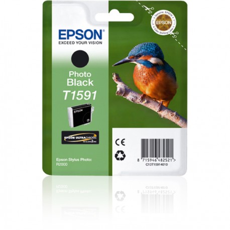 Epson - Cartuccia ink - Nero fotografico - T1591 - C13T15914010 - 17ml