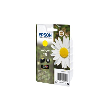 Epson - Cartuccia ink - 18 - Giallo - C13T18044012 - 3,3ml