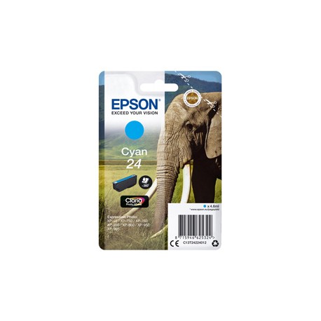 Epson - Cartuccia ink - 24 - Ciano - C13T24224012 - 4,6ml