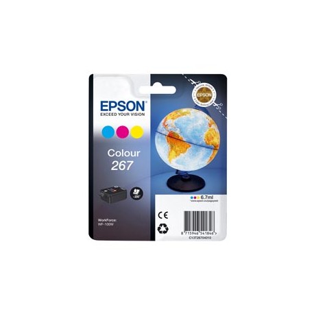 Epson - Cartuccia ink - 267 - C/M/Y -  C13T26704010  - 6,7ml