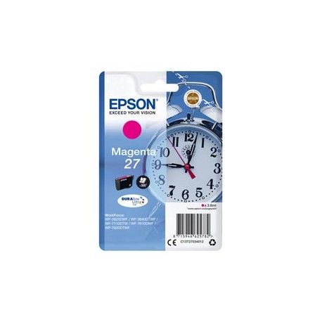 Epson - Cartuccia ink - 27 - Magenta - C13T27034012 - 3,6ml