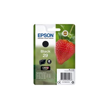 Epson - Cartuccia ink - 29 - Nero - C13T29814012 - 5,3ml