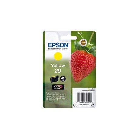 Epson - Cartuccia ink - 29 - Giallo - C13T29844012 - 3,2ml