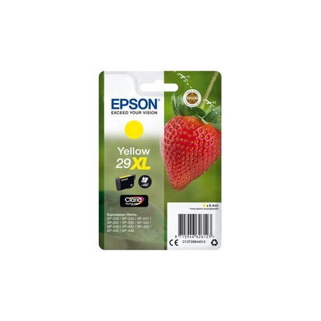 Epson - Cartuccia ink - 29XL - Giallo - C13T29944012 - 6,4ml