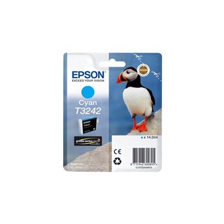 Epson - Cartuccia ink - Ciano - T3242 - C13T32424010 - 14ml