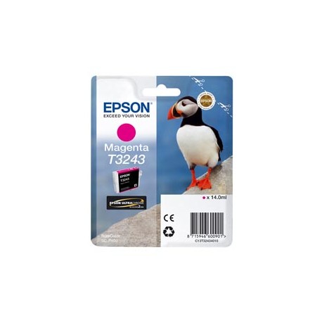 Epson - Cartuccia ink - Magenta - T3243 - C13T32434010 - 14ml