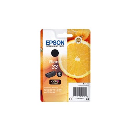 Epson - Cartuccia ink - 33 - Nero - C13T33314012 - 6,4ml